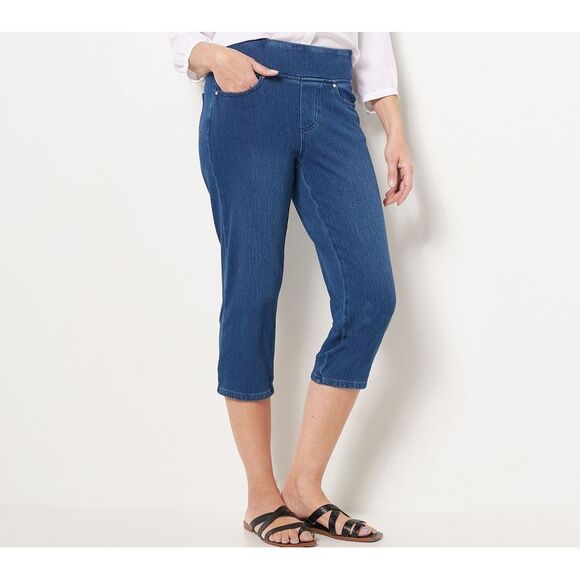 As IsBelle by Kim Gravel Petite Flexibelle Drawstring Jean